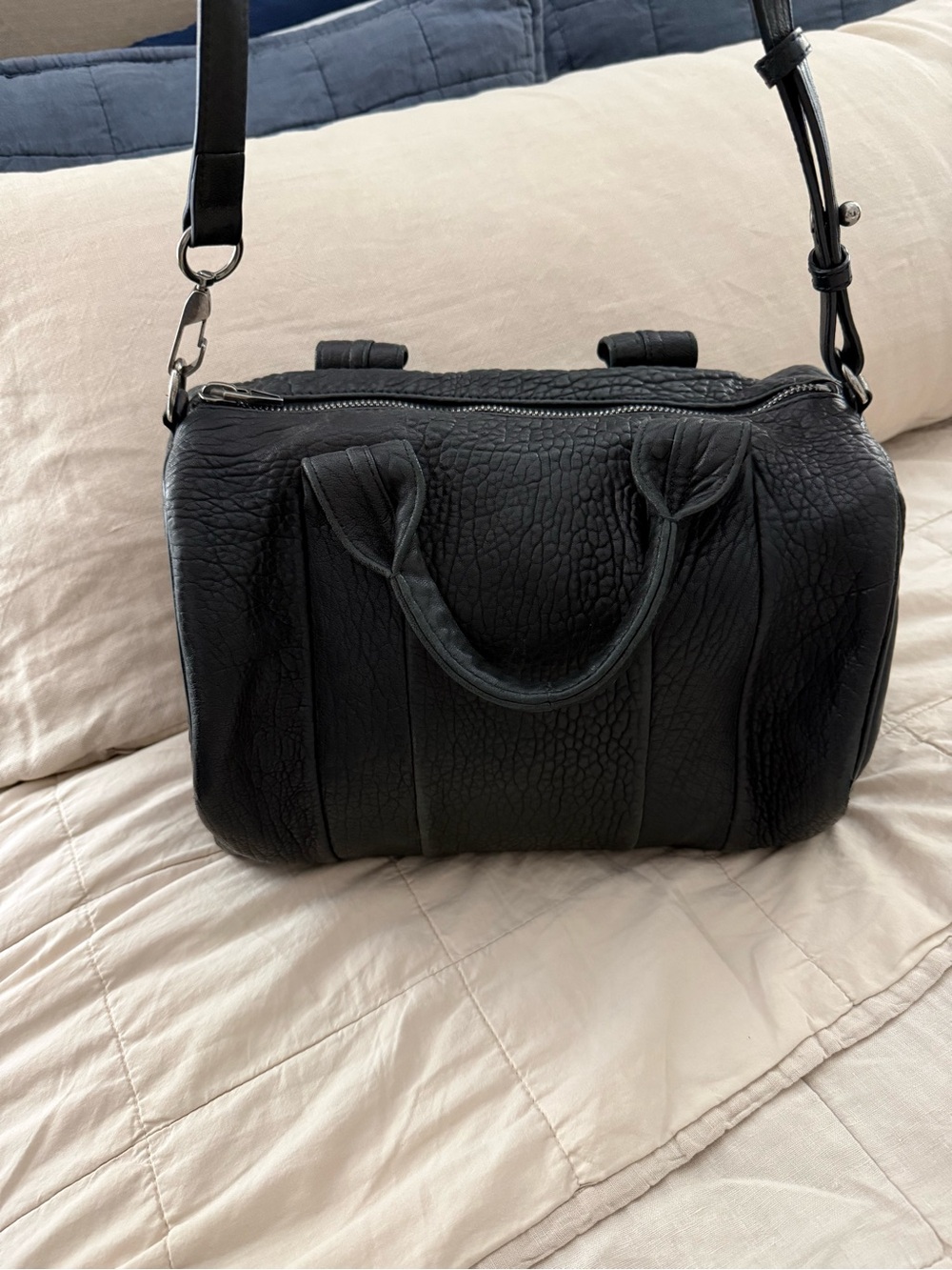 Alexander Wang studded Rocco bag in black and silver - Picture 2 of 10